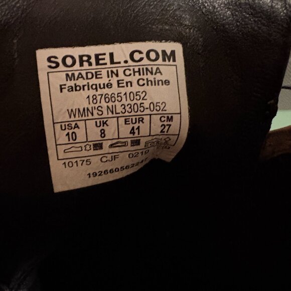 Womens Sorel Blake Waterproof Block Heel Booties Size 10 1876651052 - Picture 10 of 10